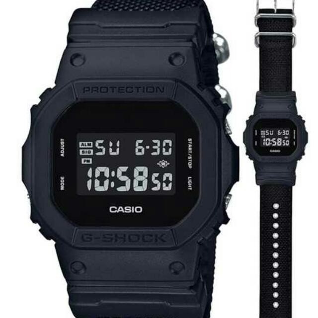 Casio G-Shock DW-5600BBN 軍事黑魂男裝手錶- Hollywood Timepiece