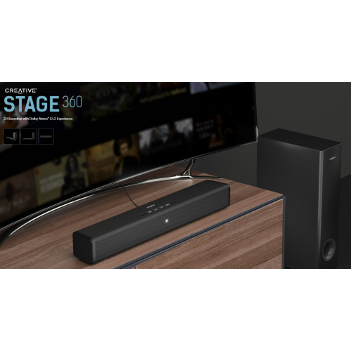 Creative Stage 360 Soundbar with Dolby Atmos®️