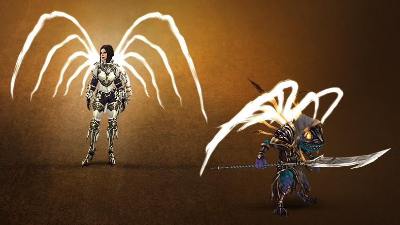 《暗黑破壞神® III》的伊納瑞斯之翼與伊納瑞斯魚人寵物