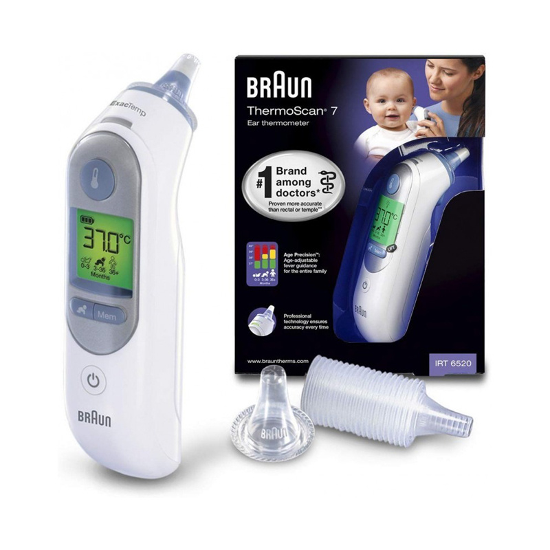 Price網購- Braun ThermoScan 7 耳溫槍嬰兒成人耳探[IRT 6520]