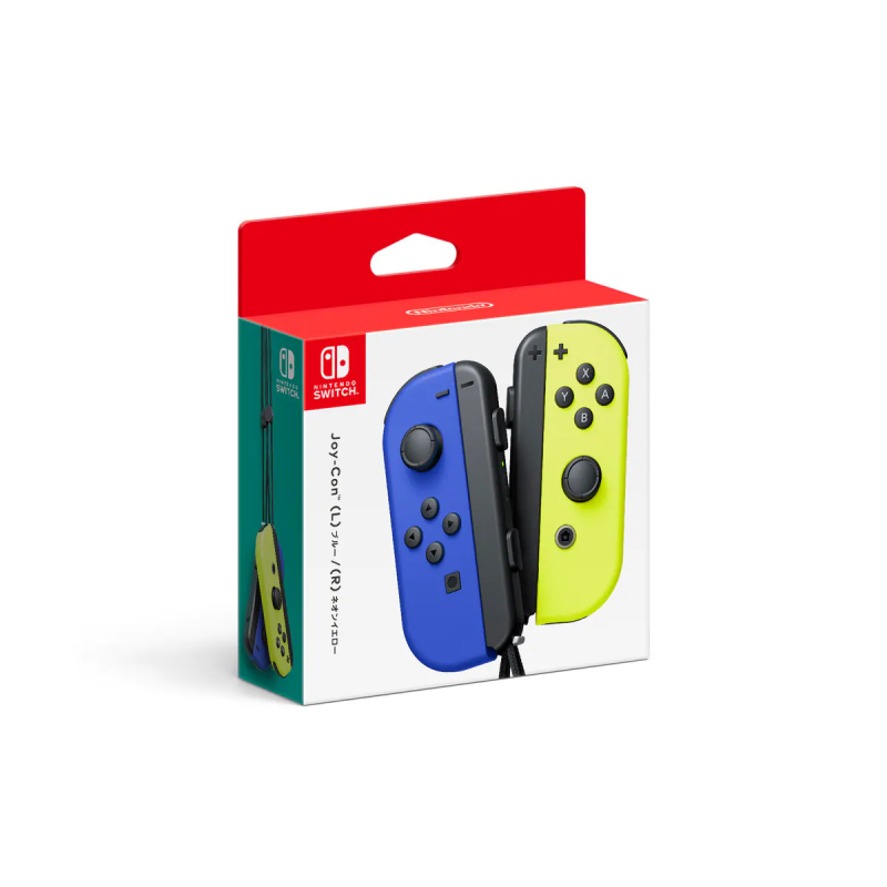 Nintendo Switch Joy-Con手制 [4色] + NS 分享同樂! 瓦利歐製造