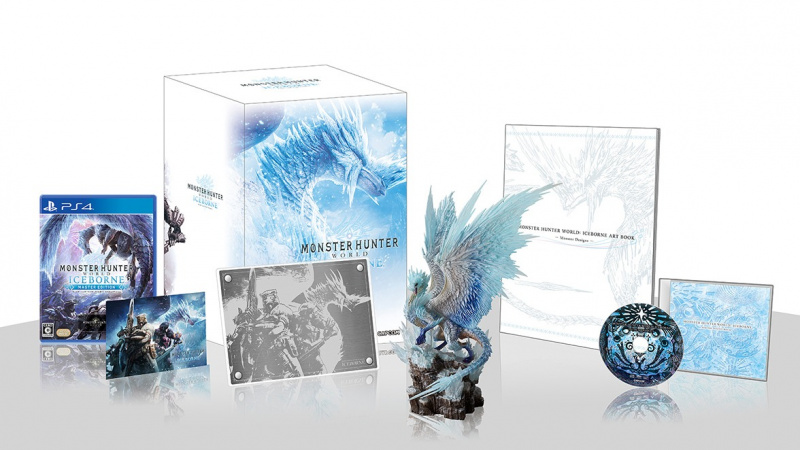 PS4 Monster Hunter World: Iceborne (Collector Edition) 魔物獵人DLC+figure  中日英合版- 遊戲領域