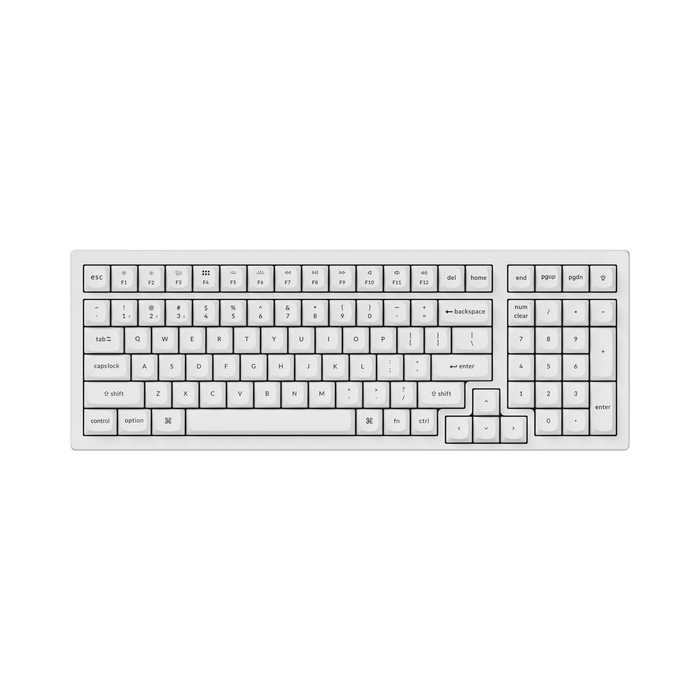 Keychron K4 Pro Hot-Swappable RGB 鋁框無線機械鍵盤[白色]【父親節精選】