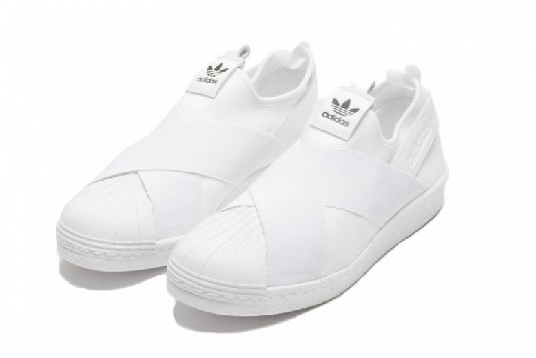 Adidas Originals Superstar Slip On 女裝鞋[白色] - SUMMIT SNEAKER