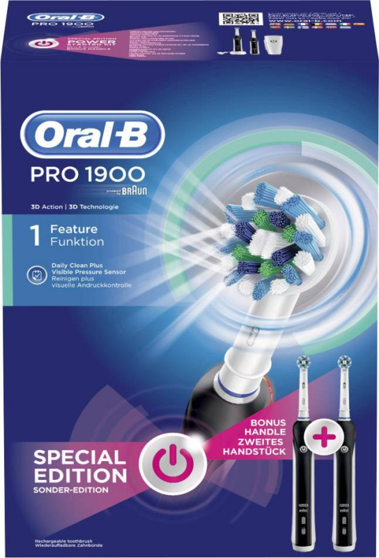 Price網購- Oral-B PRO 1900 電動牙刷[孖裝]