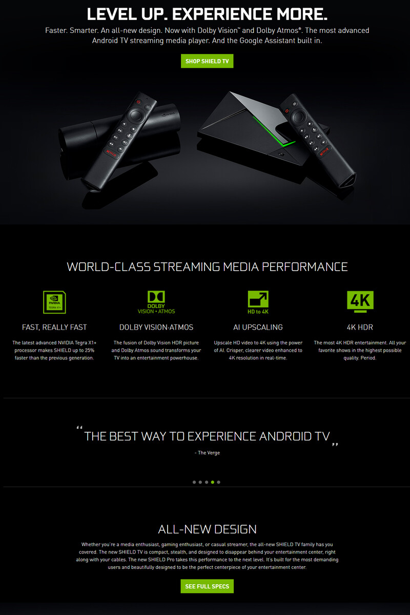 Price網購- NVIDIA Shield TV Pro 4K HDR Android TV 電視盒