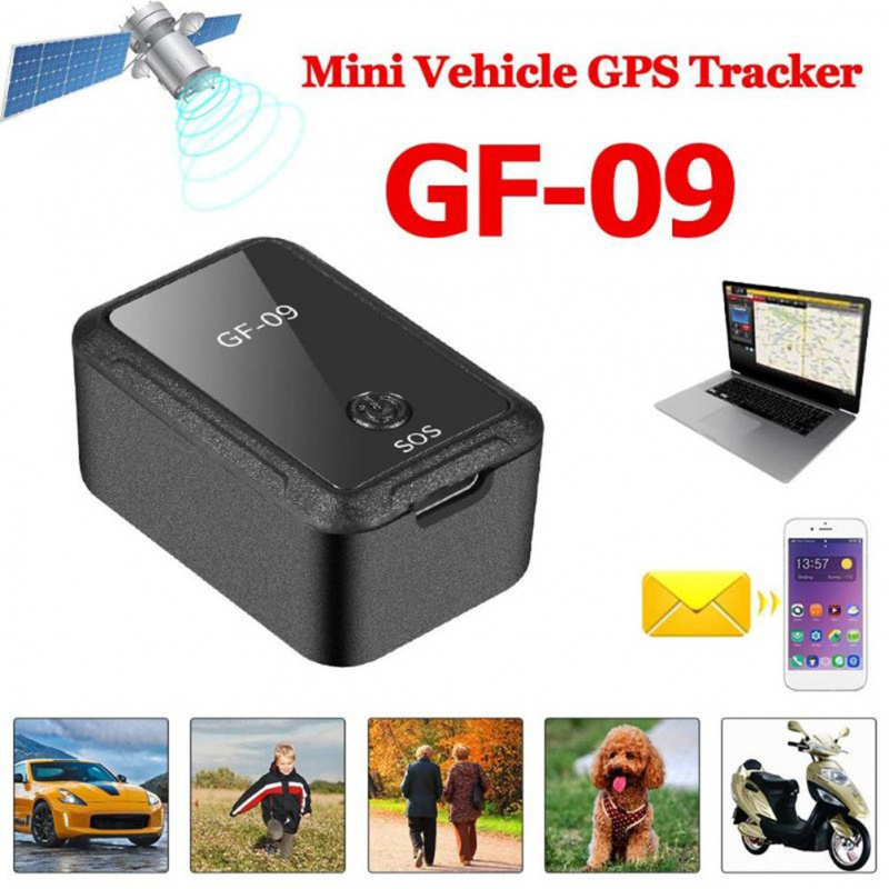 GF09 GPS定位器遠程監聽迷你車GPS定位器實時追踪器老人和兒童防丟定位器- 51科技