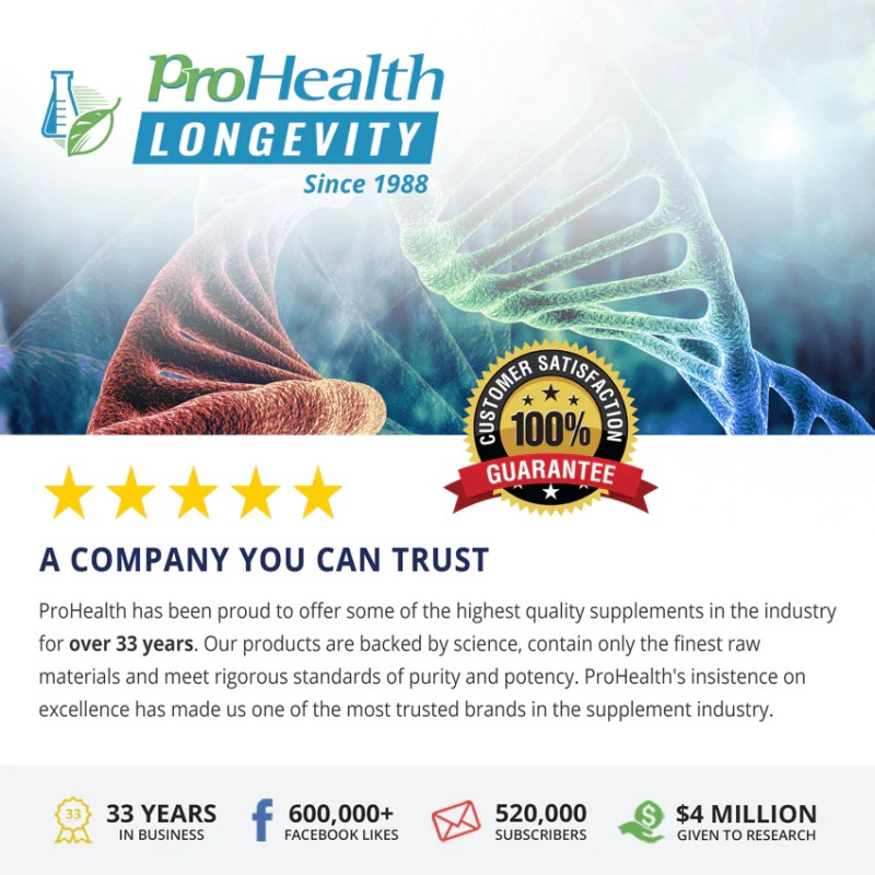 ProHealth Longevity NMN Pro 300™ 增強吸收能力 [60粒]
