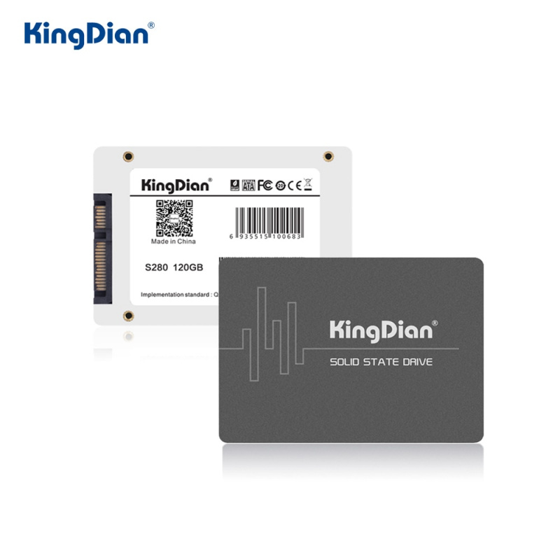 KingDian SSD 2.5 SATA SATAIII 128GB 256GB 512GB 1TB 2TB HDD 內置固態硬盤SSD  盤適用於筆記本電腦PC - 幻維電腦匯