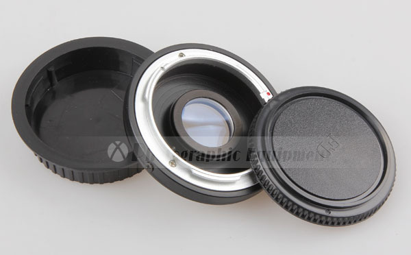 轉接環For Canon FD Lens to EF Camera Lens Adapter Ring with Correcting Glass  for EOS 60D 70D 80D 600D 700D 800D 7D 6D 5D 5D2 5D3 FD-EF - 學宇攝影世界