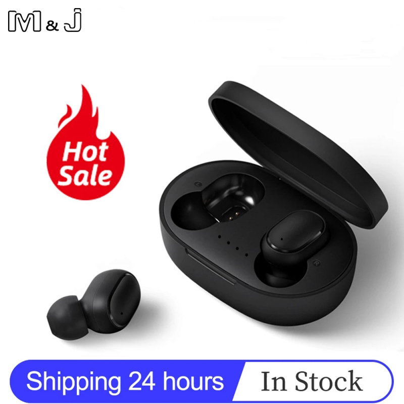 耳機M&J TWS Bluetooth Earphone 5.0 True Wireless Headphones With Mic  Handsfree AI Control For xiaomi Redmi airdot Stereo Headset - 匯佰通訊