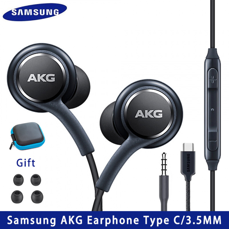 耳機Samsung Headphones Akg Type C 3.5mm In Ear Wired Earphone With Mic Usb C  Samsung Phone Galaxy S22 S21 S10 - 匯佰通訊