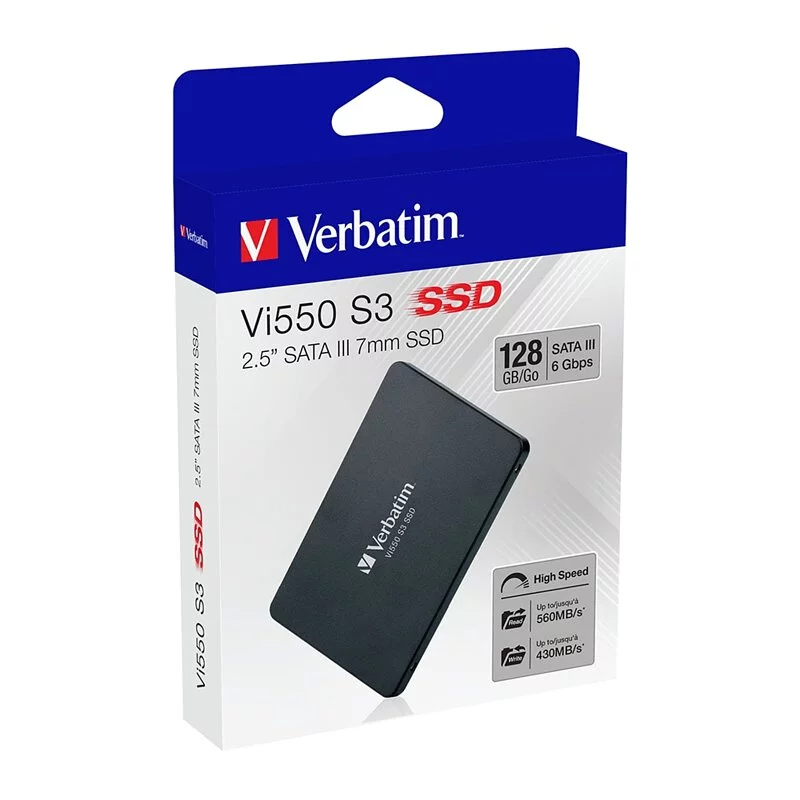 Price網購- Verbatim Vi550 S3 內置式SSD 128GB 256GB 512GB [#49350/125GB、#49351/ 256GB、#49352/512GB]