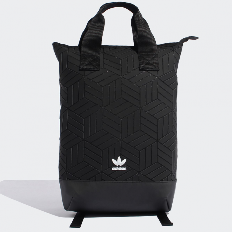 日本Adidas Originals 3D幾何圖案背囊[黑色] - HKdotBuy