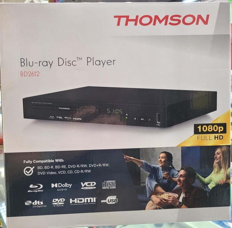 Thomson BD2612 Blu-ray DVD Player 藍光影碟機- Central One Digital