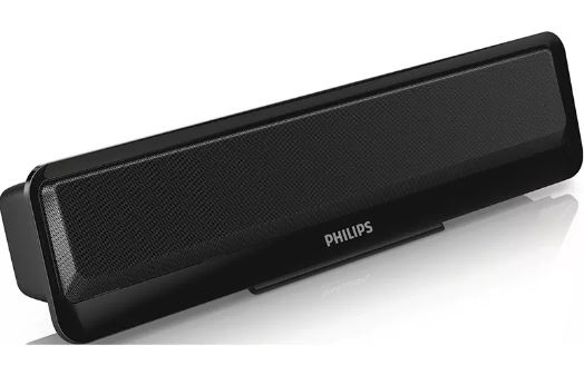 Philips 飛利浦Notebook SoundBar SPA2100 USB (PLUG&PLAY) - 晶堡電腦