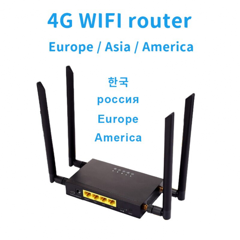 GC111 4G WiFi Router 4G CPE iron housing Industrial grade WiFi router strong  signal 32 Wifi users Sim - LUCAS 商品總匯