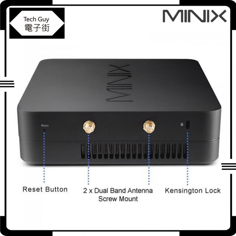 MiniX【NGC-3 Pro】i3-10110U / 8GB RAM / 256GB M2 / Win11 Pro