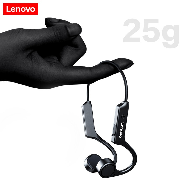Lenovo X4 Bone Conduction Bluetooth Headphone Sports Earphone Waterproof  Wireless Headset with Mic Ear-hook T - 恆創想影音數碼