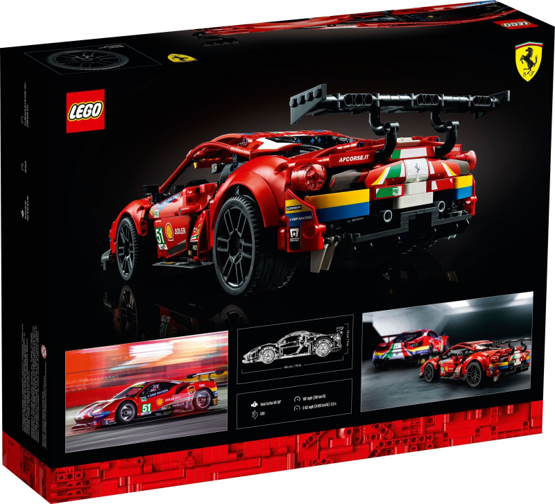 Price網購- LEGO 42125 Ferrari 488 GTE “AF Corse #51” 法拉利(Technic)