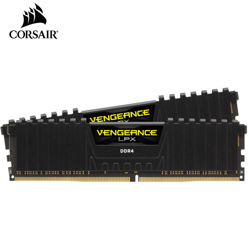 CORSAIR Vengeance RAM內存LPX memoria ram ddr4 8GB 16GB DDR4 PC4 2400Mhz  2666Mhz 3000Mhz模塊PC台式機RAM內存DIMM - 江海電腦