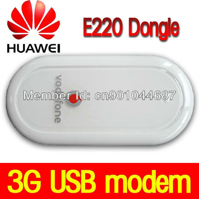 UNLOCKED HUAWEI E220 3G HSDPA USB MODEM 7.2Mbps for Google Android Tablet  PC E220 USB DONGLE MOBILE BROADBAND Free Shipping - 黑石矩陣數碼科技
