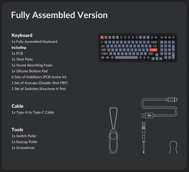 Keychron K4 Pro Hot-Swappable RGB 鋁框無線機械鍵盤[白色]【父親節精選】