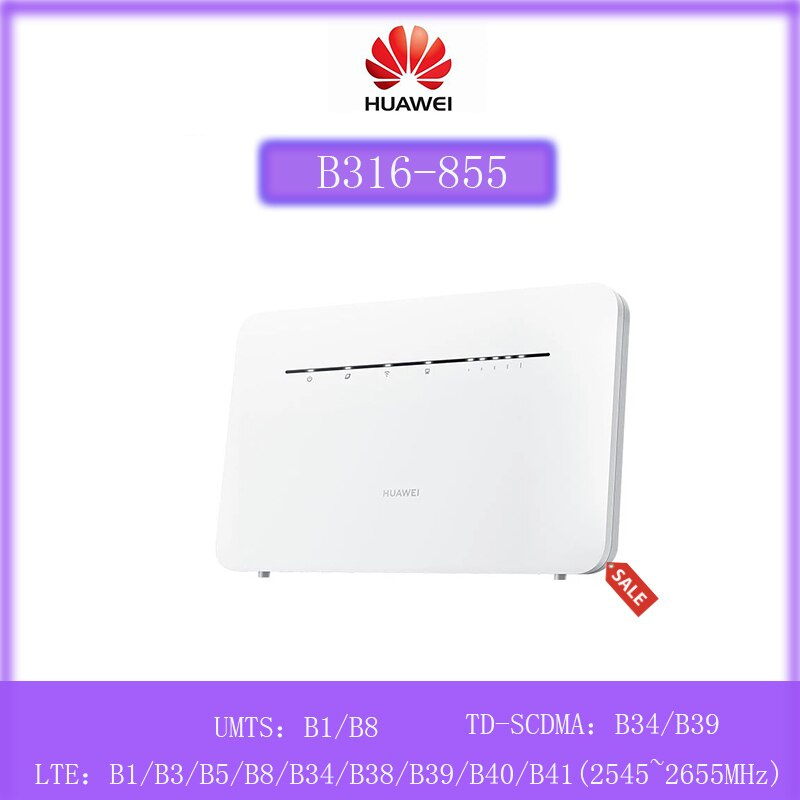 Huawei 4G modem routeur B316-855 Mobile 2 Pro avec fente pour carte sim  Huawei 4G Lte routeur wifi prise en charge de la carte - 燈神世界數碼