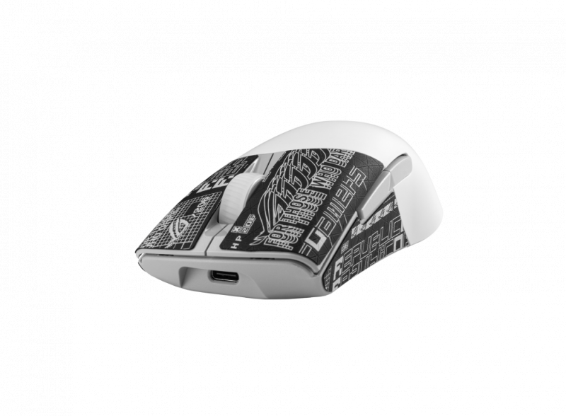 ASUS ROG Keris Wireless AimPoint RGB 三模無線遊戲滑鼠 【黑/白色】