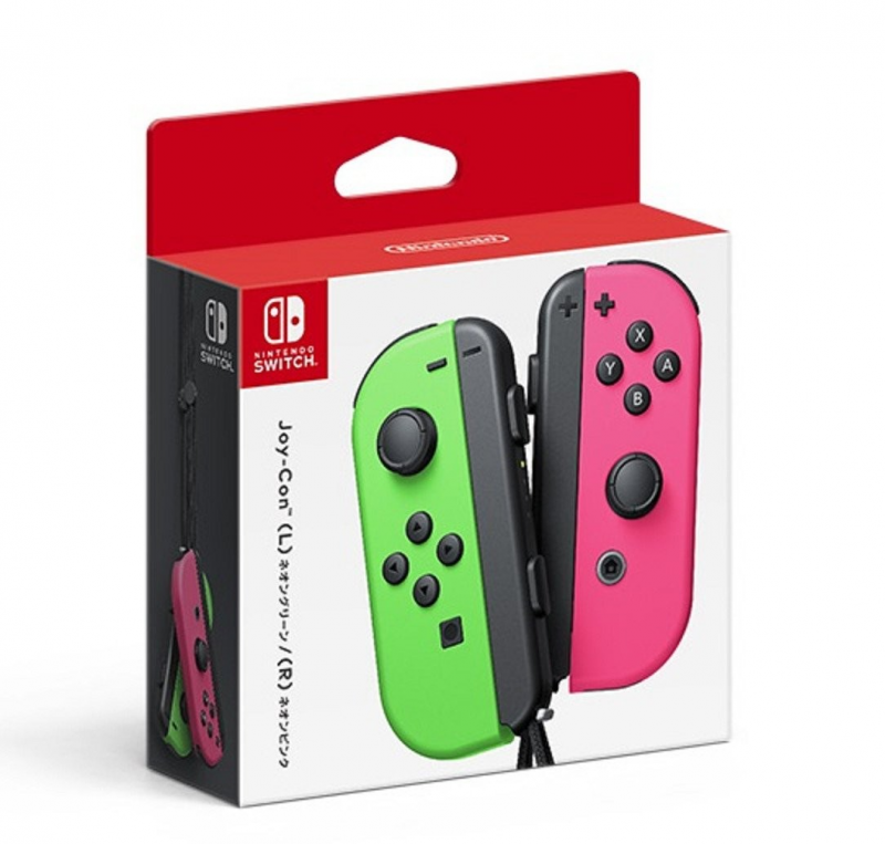 Nintendo Switch Joy-Con 控制器 [配貓貓肉球造型控桿保護面]