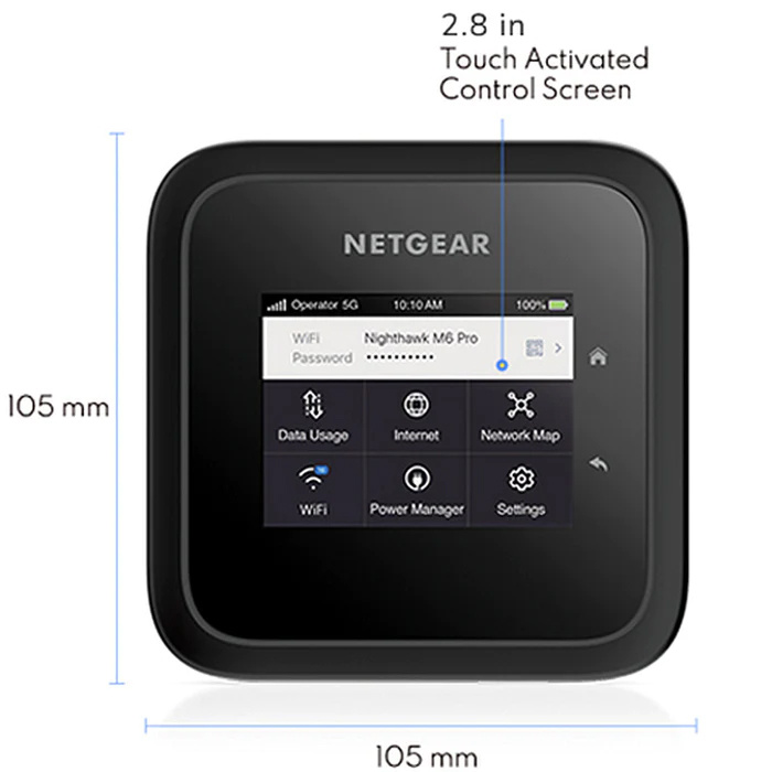 NETGEAR Nighthawk M6 Pro 5G SIM Router 路由器 WiFi 6E 蛋 (MR6450)
