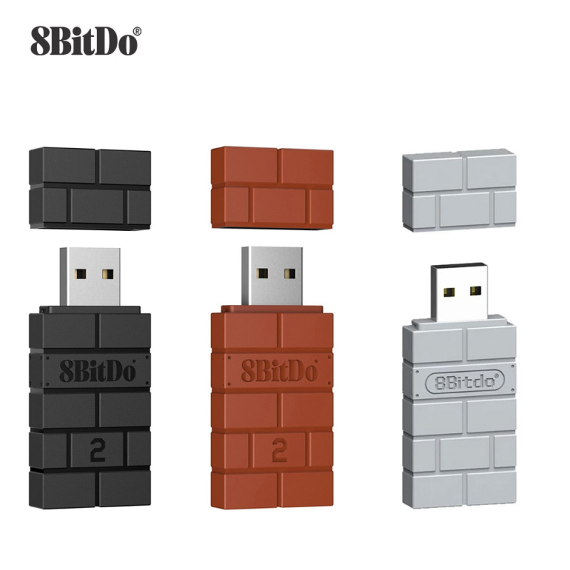 8Bitdo USB Wireless Bluetooth Adapter Receiver for Windows Mac Nintendo  Switch PS1 for Xbox one PS3 PS4 PS5 Switch Controller - 日豐科技數碼