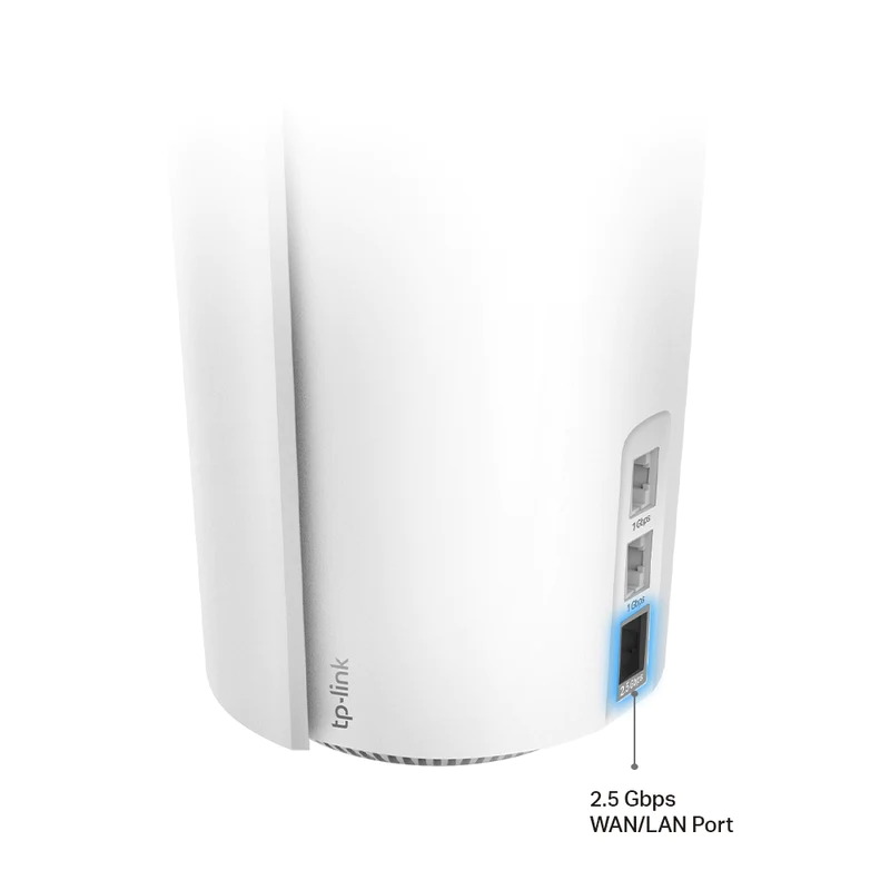 TP-Link Deco X95 AX7800 三頻 Wi-Fi 6 Plus 2.5G WAN/LAN Mesh Router (1件裝)