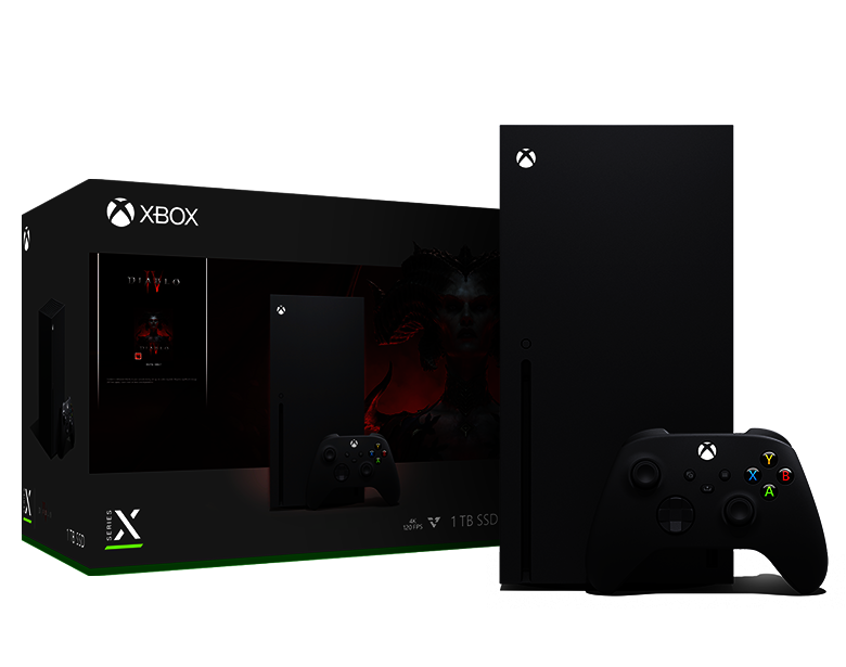 [預訂] Xbox Series X 1TB主機套裝 (暗黑破壞神IV 同捆版) [RRT-00044]
