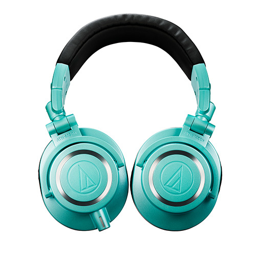 Audio Technica 冰藍限定色專業監聽耳筒 ATH-M50x IB