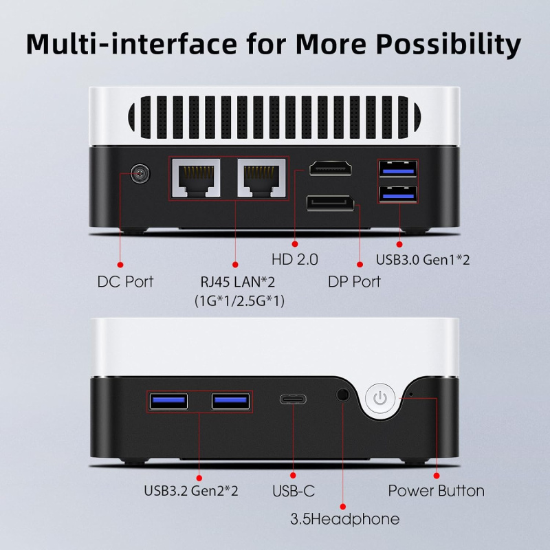 Chuwi 馳為 LarkBox X 2023 Mini-PC [Intel N100, 12+512GB SSD] [CS-CLBN100]