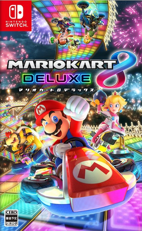 [手掣+遊戲] Switch Mario Kart 8 Deluxe 瑪利歐賽車 8+Switch Joy-Con手制 (6色)