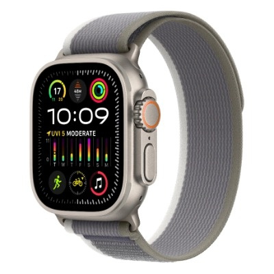 Apple Watch Ultra 2 49mm 智能手錶 - 鈦金屬配越野手環 [GPS + 流動網絡] S