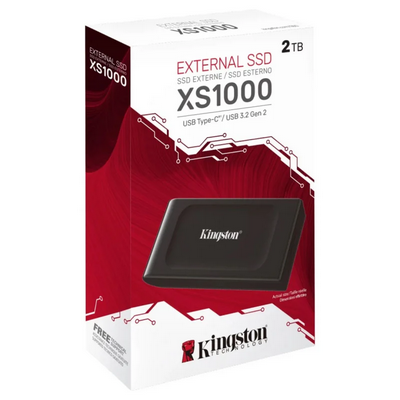 Kingston XS1000 USB 3.2 Gen 2 external SSD 外接固態硬碟 [1TB/2TB]