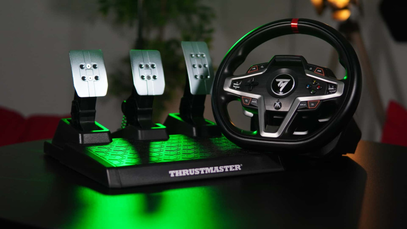 Thrustmaster T248 賽車遊戲方向盤套裝 [對應: XBOX, PC]