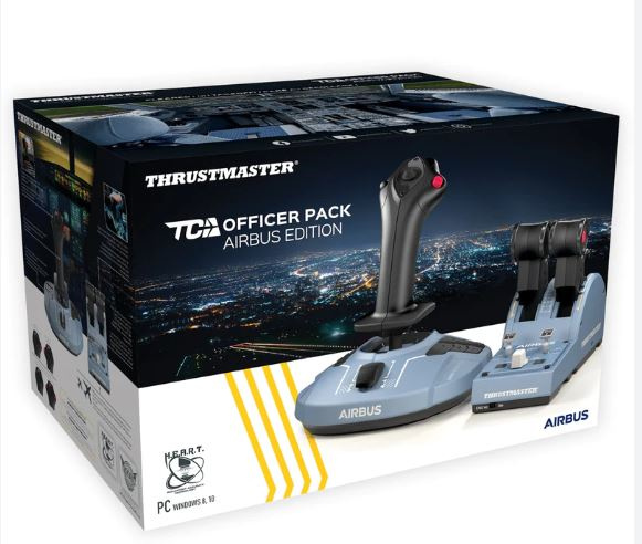 Thrustmaster TCA Officer Pack Airbus Edition 遊戲飛行搖桿套裝 (for PC)
