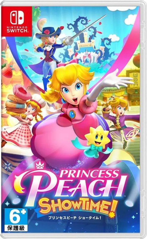 Switch 碧姬公主 表演時刻！| Princess Peach Show Time ! (中文/英文版) + 行貨 Joy-Con 手掣套裝 | Controller (淡雅粉紅)