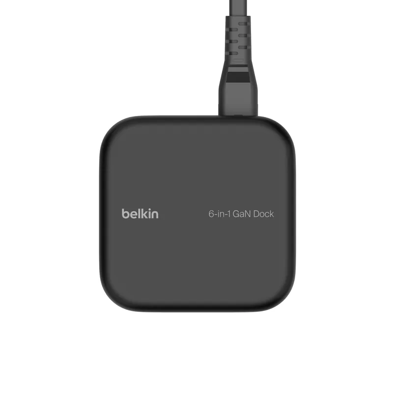 Belkin Connect USB-C 6 合 1 核心 GaN 擴展基座 130W