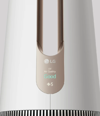 LG - PuriCare AeroTower (樺木白色)空氣淨化風扇 FS15GPBF0 (HEPA 濾網、UVnano™ 技術、超靜音、三種氣流模式)