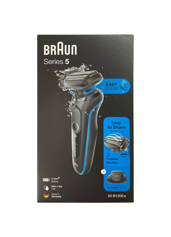Braun Series 5 乾濕兩用電鬚刨 [50-B1200s]【家品家電節】