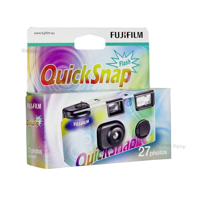 FUJIFILM QUICKSNAP FLASH 富士一次性使用 35mm 135 彩色負片即棄菲林相機 (27 張底片)