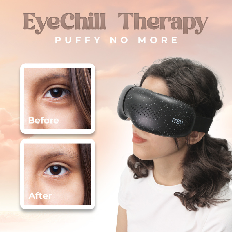 [優惠碼即減$100] ITSU EyeChill Therapy 冷暖眼部按摩器 [IS-0184]【父親節精選】
