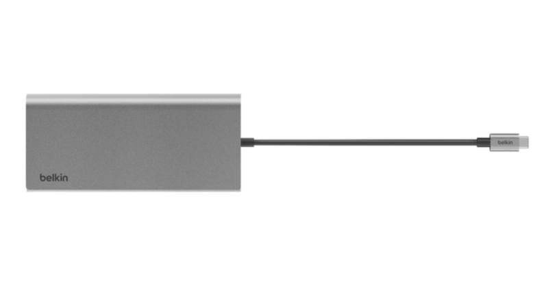 Belkin Connect 通用 USB-C 8合1雙顯示核心集線器 inc015