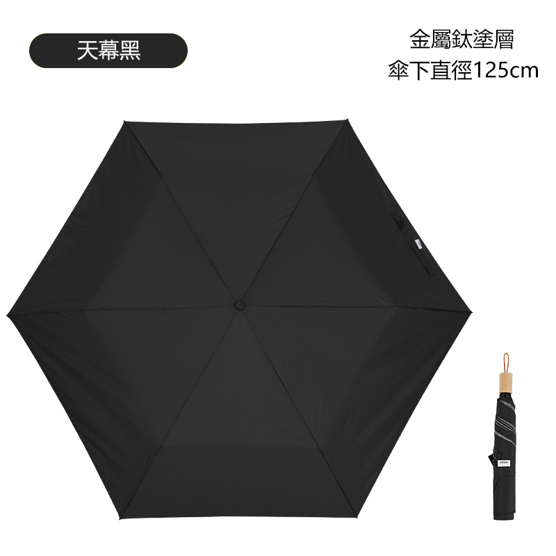 AVOIDSUN ZAIR 124 日本極輕金屬鈦塗層同碳纖維防潑水晴雨傘 （傘面124cm寬，187g）