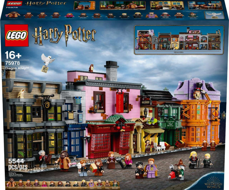 LEGO®Harry Potter™ 75978 Diagon Alley (哈利波特斜角巷) - Top One Lego